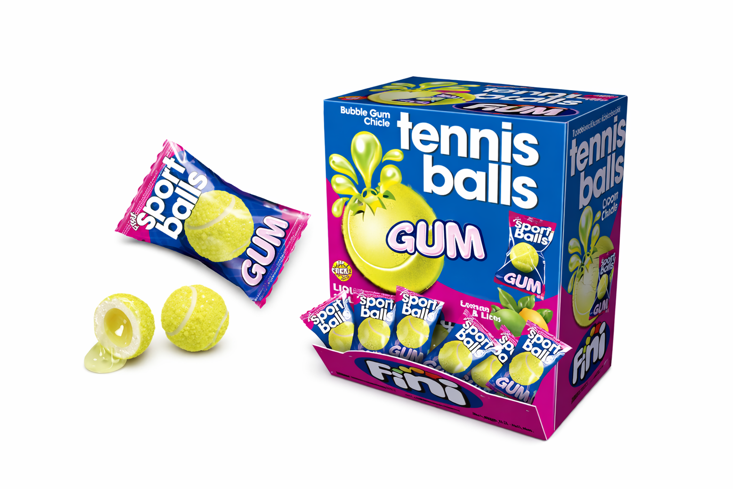 Tennis balls lemon y lime unidad