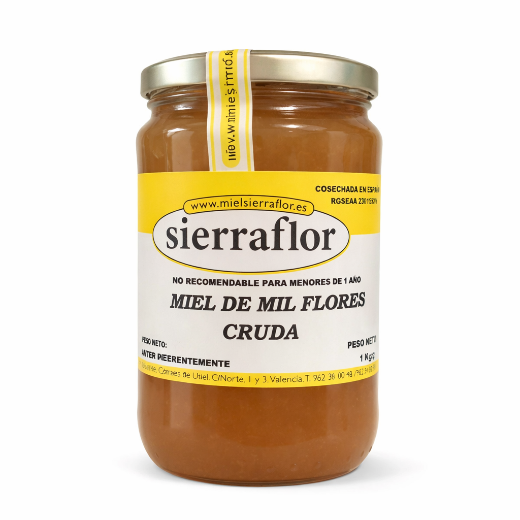 Miel De Mil Flores Cruda - Dos pesos