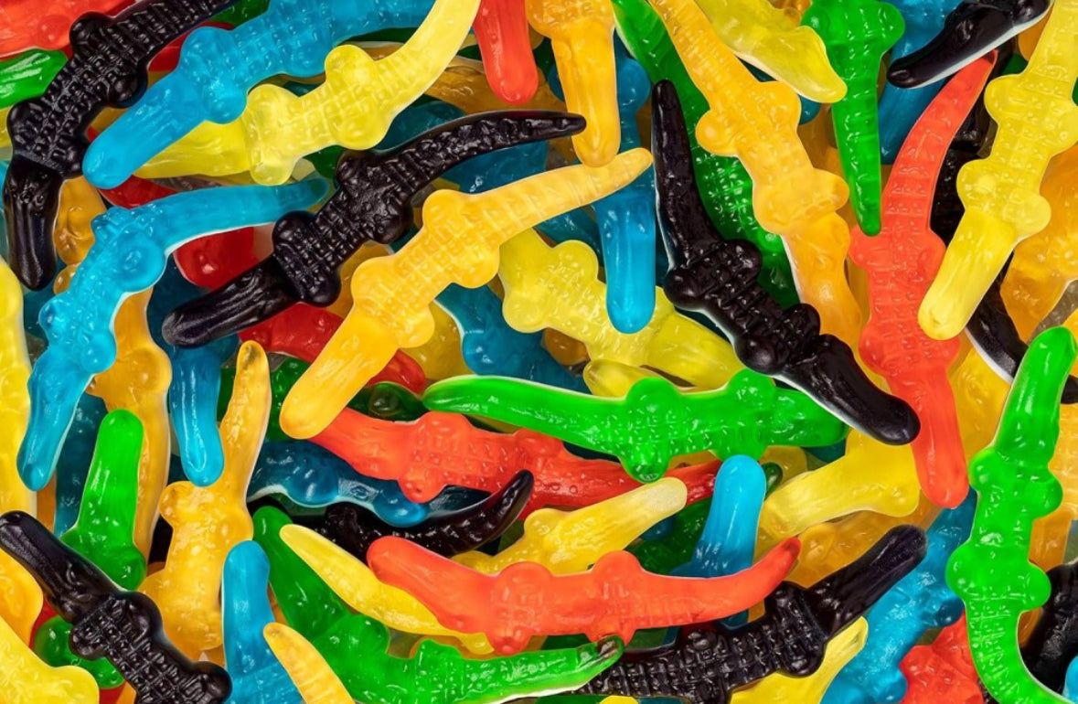 Lagartones Haribo brillo-Golosina por unidad