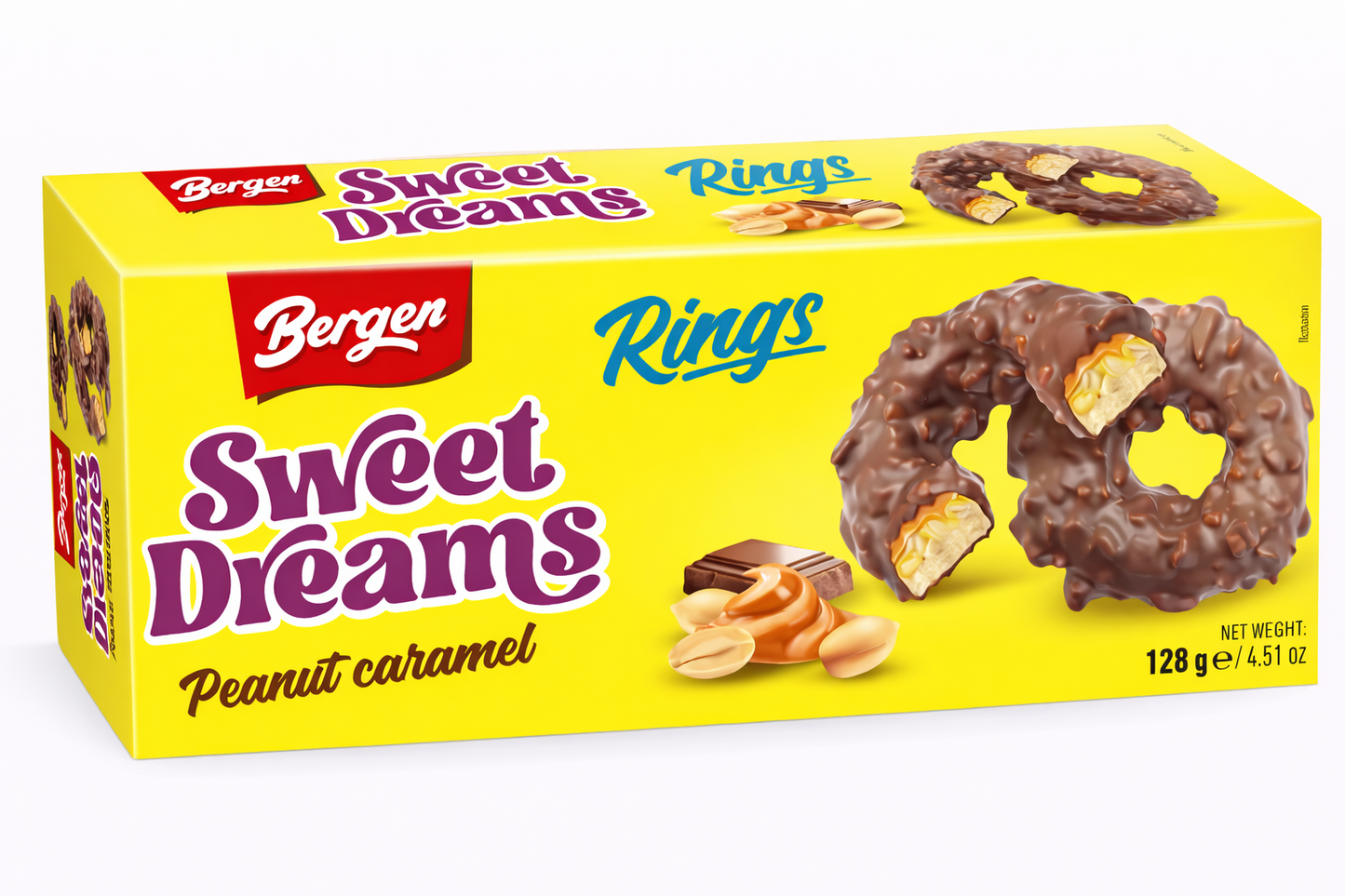 Sweet Dreams caramelo con cacahuetes-128g