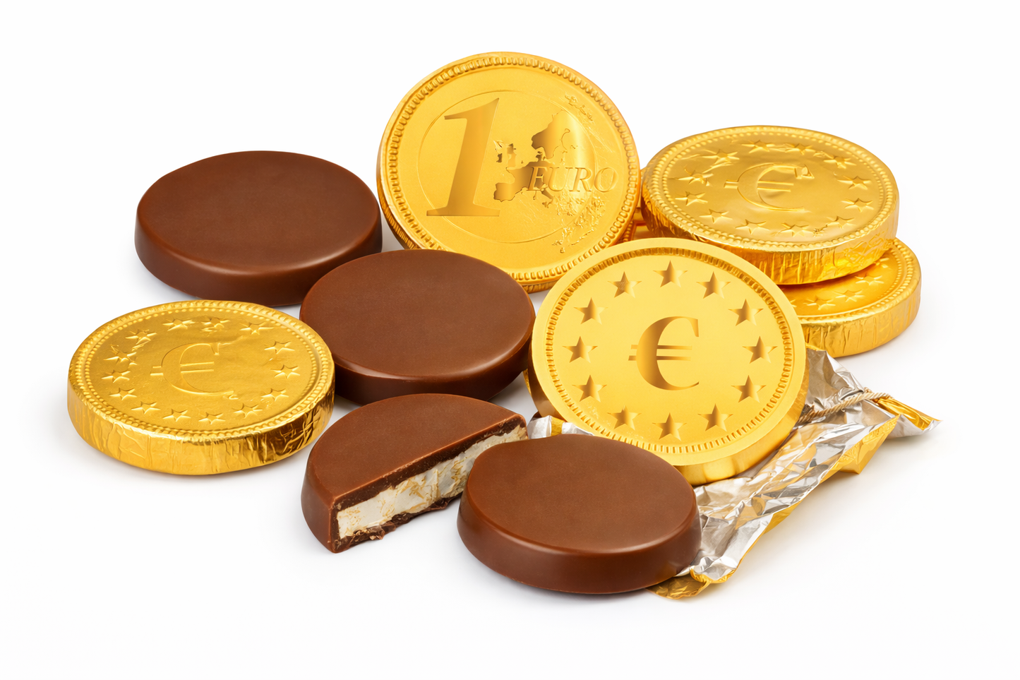 1€ chocolate - unidad