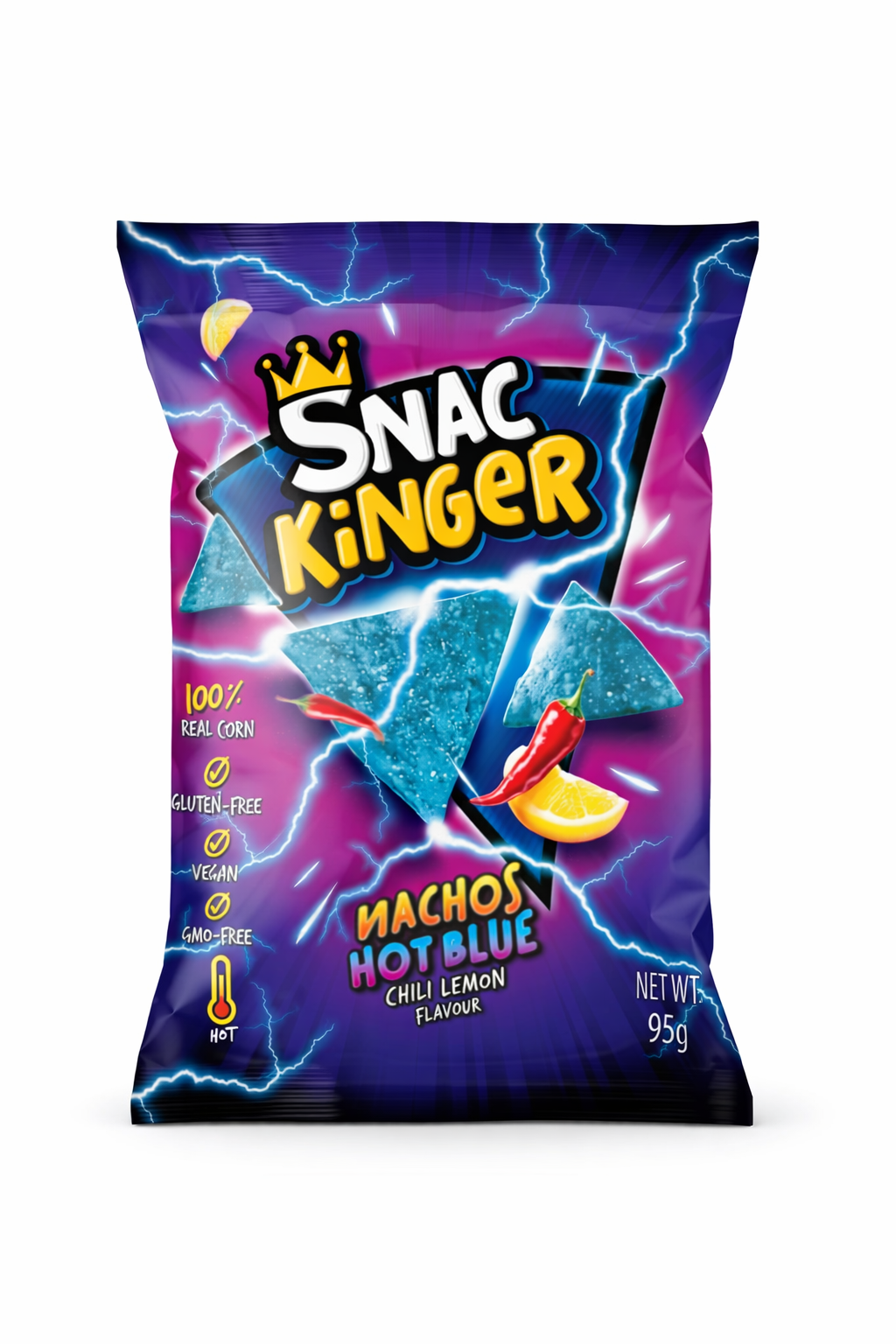 Kinder Nachos Chile Y Limón - 96g