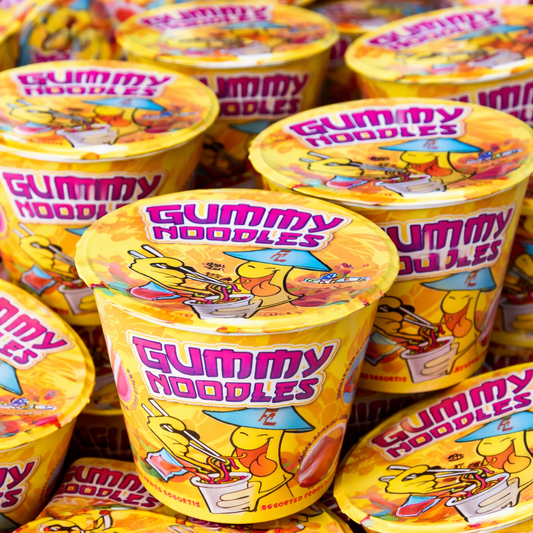 Gummy noodles