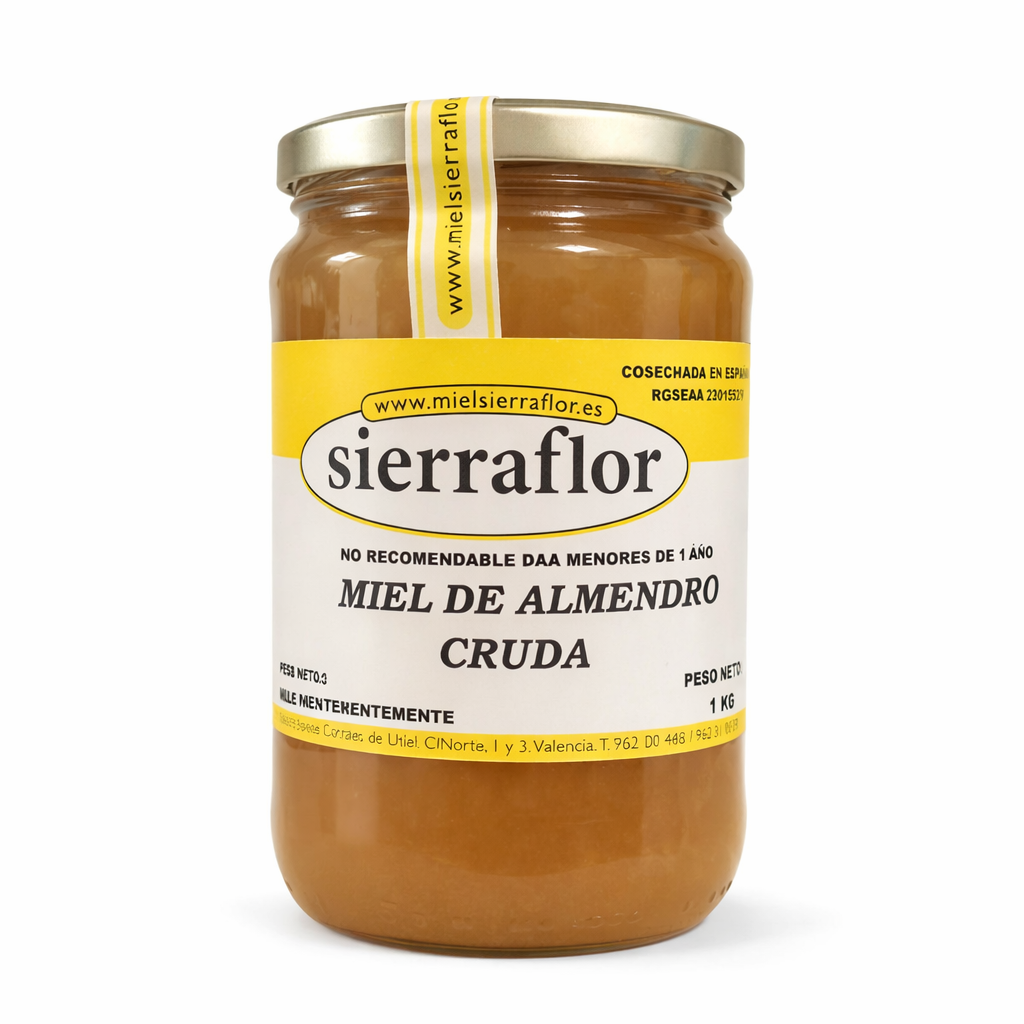 Miel De Almendro Cruda