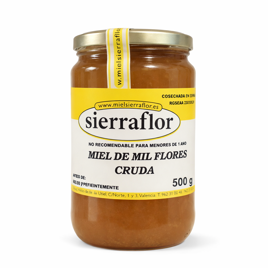 Miel De Mil Flores Cruda - Dos pesos