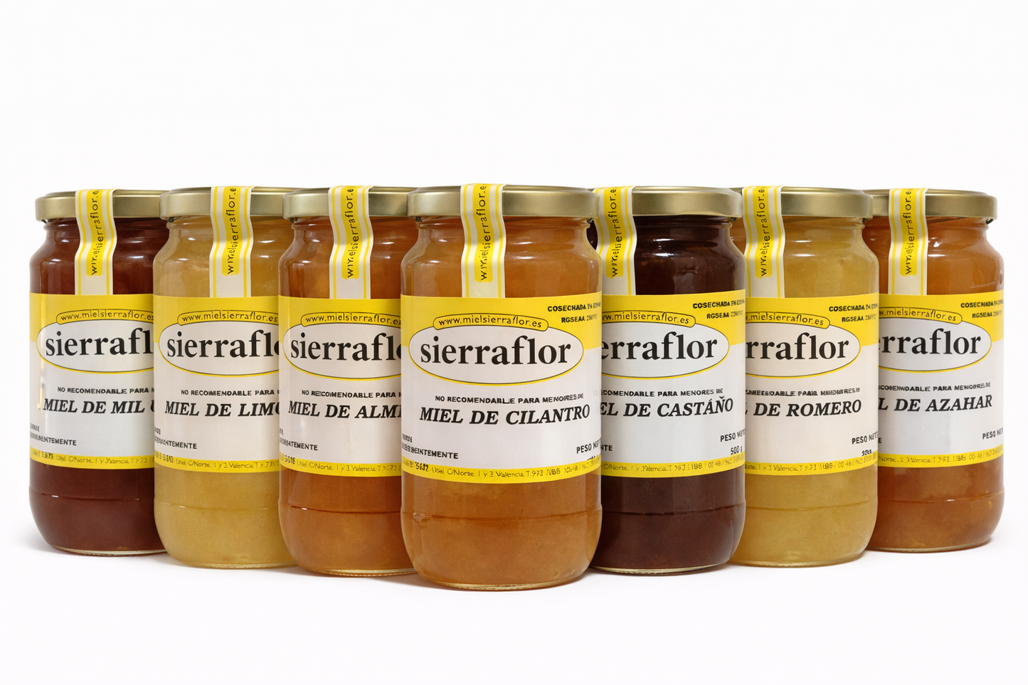 Sierra Flor Miel - 500g -Varios Tipos