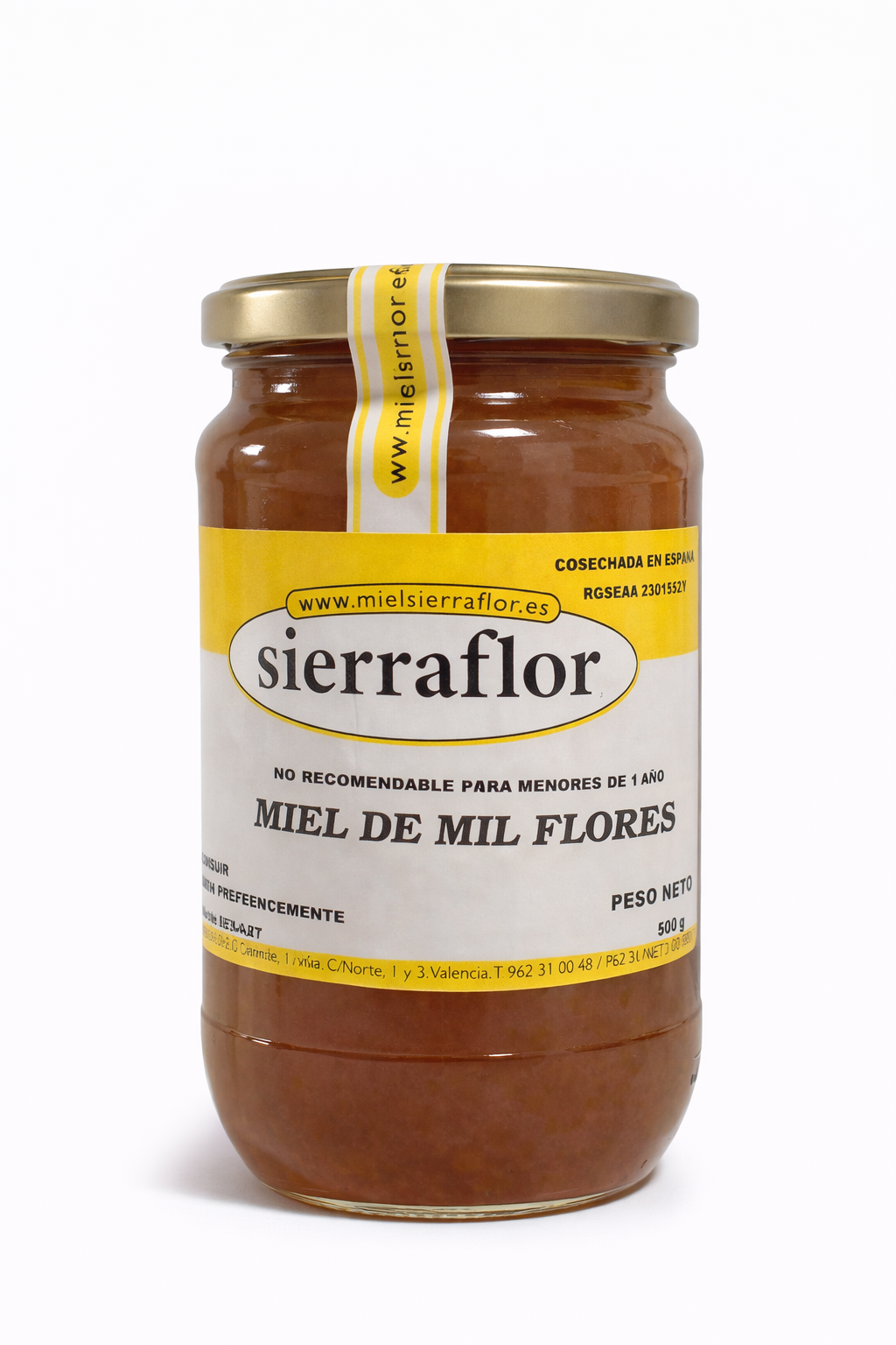 Sierra Flor Miel - 500g -Varios Tipos