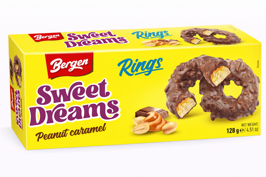 Sweet Dreams caramelo con cacahuetes-128g