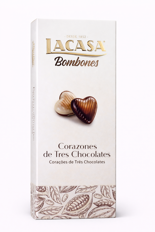 Bombones tres chocolates - 65g