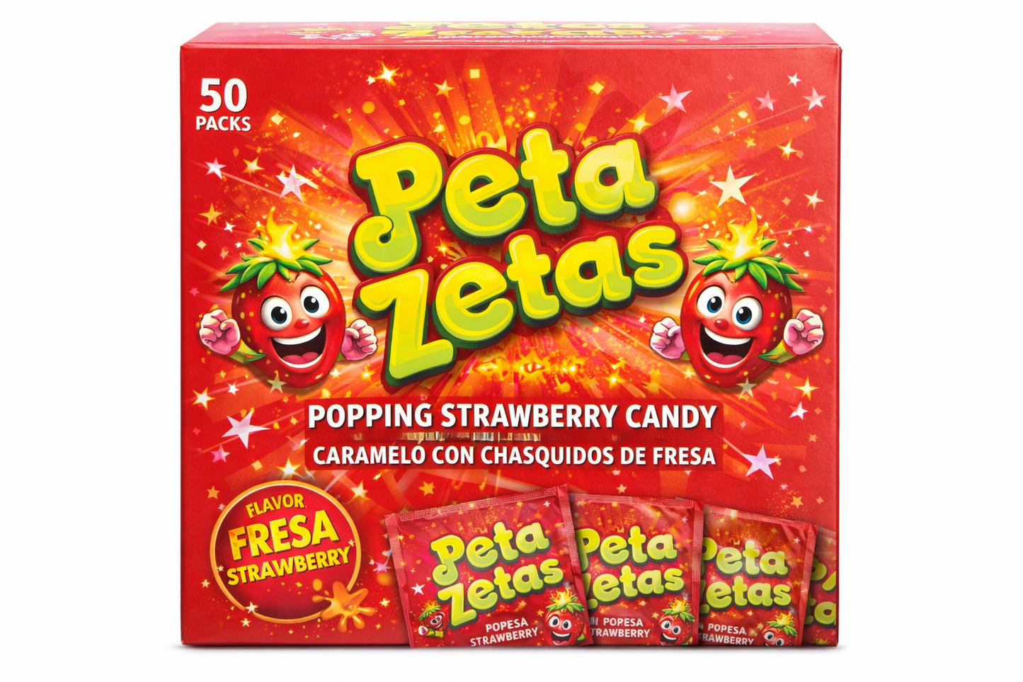 Peta zetas fresa morango
